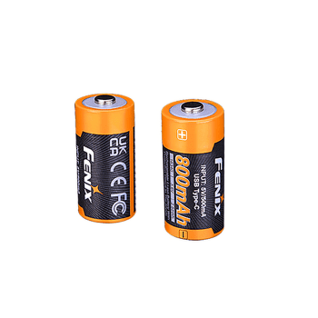 Baterie Fenix RCR123A 800 mAh USB-C Li-ion