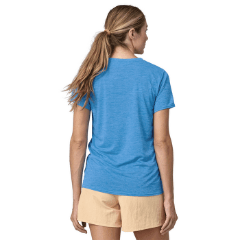 Tričko krátky rukáv Patagonia Cap Cool Daily Graphic Shirt Waters Women Sunrise Rollers: Vessel Blue X-Dye