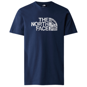 Triko krátký rukáv The North Face S/S WOODCUT DOME TEE Men SUMMIT NAVY