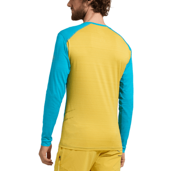 Triko dlouhý rukáv La Sportiva TOUR LONG SLEEVE Men Electric Blue/Lime Punch