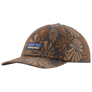 Šiltovka Patagonia P-6 Label Trad Cap Sun Wave: Smolder Blue