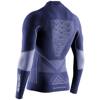 Triko dlouhý rukáv X-Bionic Energy Accumulator 4.0 Shirt Turtle Neck Men Marine/Optical White