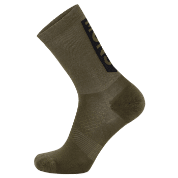 Ponožky Mons Royale Atlas Merino Crew Sock Dark Olive