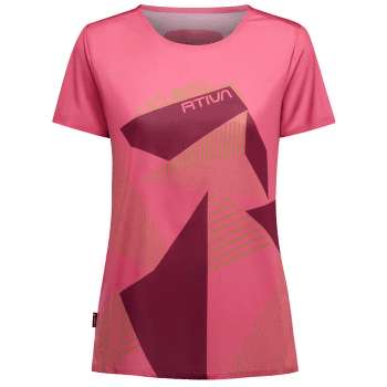 Tričko krátky rukáv La Sportiva COMP T-SHIRT Women Rosebay/Redwood