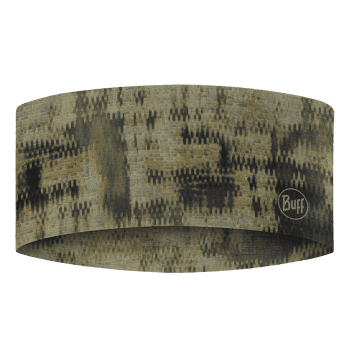 Čelenka Buff Coolnet UV Wide Headband RESCA TUNDRA KHAKI