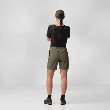 Kraťasy Fjällräven Abisko Hybrid Trail Shorts Women Black