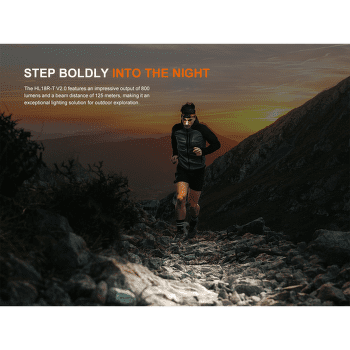 Čelovka Fenix Rechargeable Headlamp HL18R-T V2.0 Black