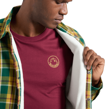 Košile dlouhý rukáv La Sportiva RAMBLER LINED FLANNEL SHIRT MEN Night Sky/Savana