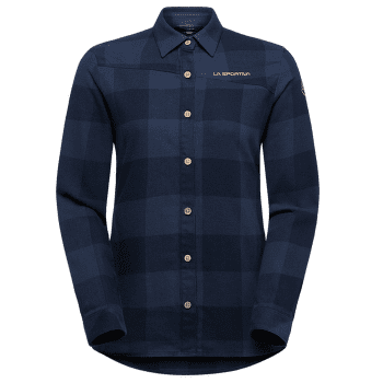 Košeľa dlhý rukáv La Sportiva RAMBLER FLANNEL SHIRT WOMEN Night Sky_B46B46
