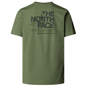Triko krátký rukáv The North Face MOUNTAIN SKETCH SS TEE Men BO9 BARK MIST