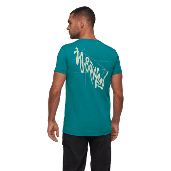 Tričko krátky rukáv Mammut Massone T-Shirt Together Men 40320 deep teal