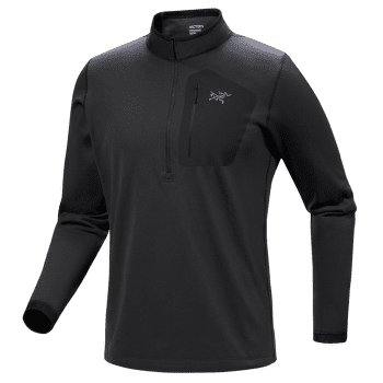 Mikina Arcteryx Rho SV Zip Neck Men Black