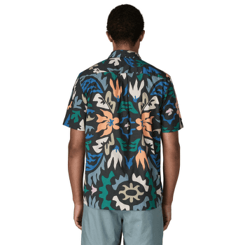 Košeľa krátky rukáv Patagonia Go To Shirt Men Flourish: Abundant Blue