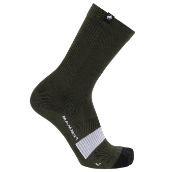 Ponožky Mammut All-Mountain Targeted Cushion Merino Crew Socks dark marsh-white