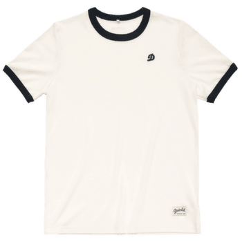 Tričko krátky rukáv Devold Archive Ringer Tee 001B WHITE/INK