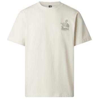 Tričko krátky rukáv The North Face Stones Relaxed Short Sleeve Tee-Graphic Men WHITE DUNE