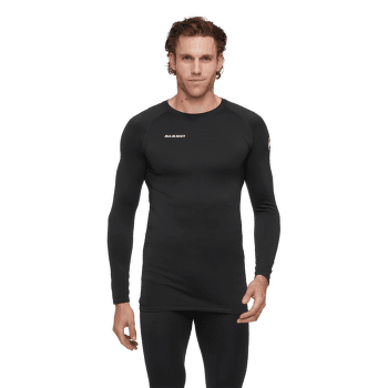 Tričko dlhý rukáv Mammut ALL-MOUNTAIN SEAMLESS BL LONGSLEEVE MID MEN black 0001