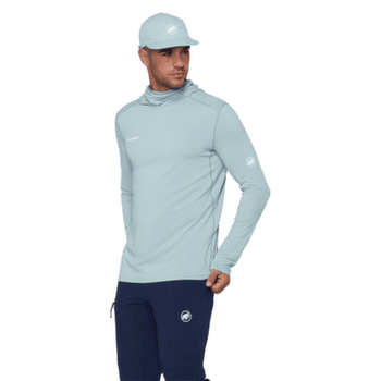 Triko dlouhý rukáv Mammut SELUN FL SUN HOODY MEN nebla