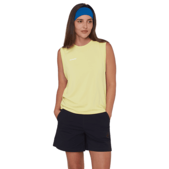Tílko Mammut SELUN FL CAP SLEEVE TOP WOMEN nebla