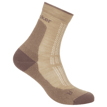 Ponožky Icebreaker Merino Hike+ Ultralight Quarter Women PINK QUARTZ/PORCINI