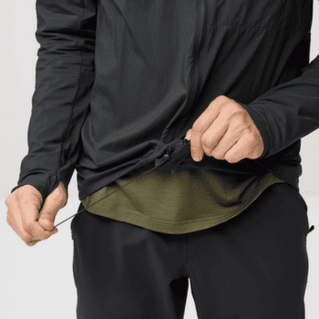 Bunda Fjällräven BERGTAGEN WINDSHELL JACKET MEN Black