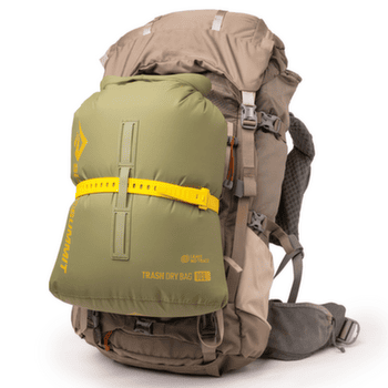 Vak Sea to Summit Trash Dry Bag - 10L Burnt Olive