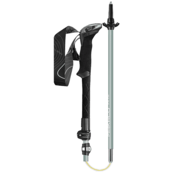 Palice Leki Makalu FX TA silver-greygreen-white