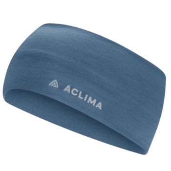 Čelenka Aclima LightWool Headband Blue Fusion