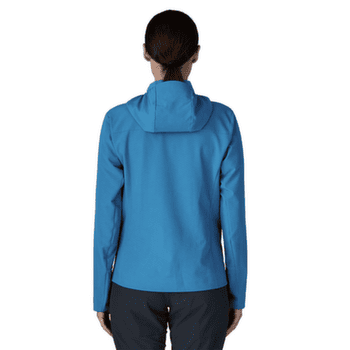 Bunda Patagonia R1 CrossStrata Hoody Women Aquatic Blue