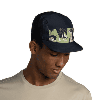 Kšiltovka Buff 5 PANEL GO CAP CHOMP RUB CHOMP BLACK
