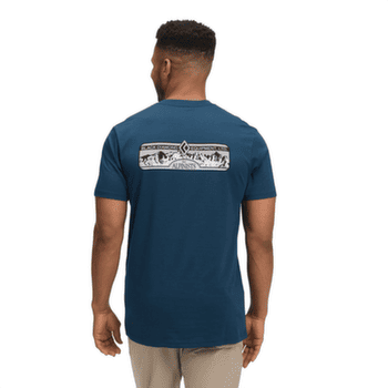 Tričko krátky rukáv Black Diamond Heritage Alpinist SS Tee Men Indigo
