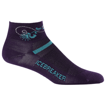 Ponožky Icebreaker Multisport Ultra Lite Mini Women Lotus/Glacier
