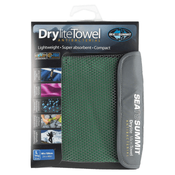 Ručník Sea to Summit Drylite Towel Eucalyptus Green (EG)