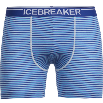 Boxerky Icebreaker Anatomica Boxer Men Cobalt/Capri/Stripe