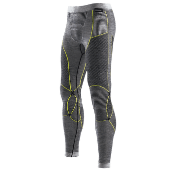 Legíny X-Bionic Apani Merino By X-Bionic Fastflow Pants Men Black/Grey/Yellow