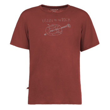  Guitar T-shirt Men WINE-411