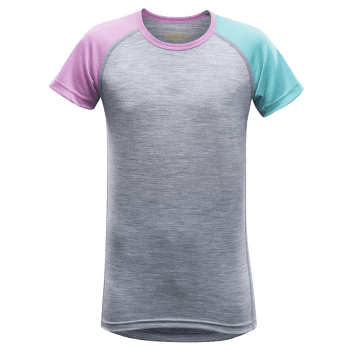 Tričko krátky rukáv Devold Breeze Junior T-Shirt 171 PEONY
