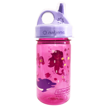 Láhev Nalgene Grip´n Gulp (Sippy Cup) Pink/Purple Mermaid 2182-2812