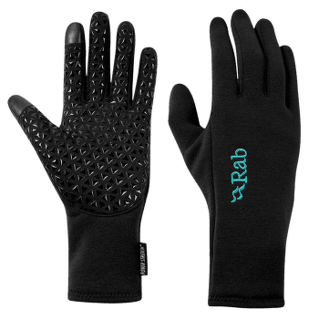 Rukavice Rab Power Stretch Contact Grip Glove Women Black