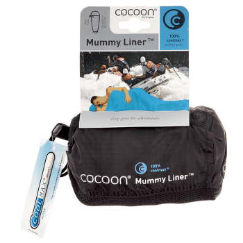Vložka do spacáku Cocoon Coolmax MummyLine bluemax