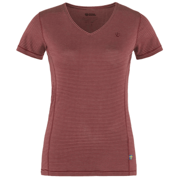 Triko krátký rukáv Fjällräven Abisko Cool T-Shirt Women Pomegranate Red
