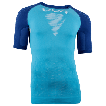 Tričko krátky rukáv UYN Marathon OW Shirt Men Wave/Persian Blue/White
