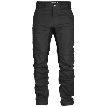 Kalhoty Fjällräven Abisko Lite Trekking Zip-Off Trousers Long Men Dark Grey-Black