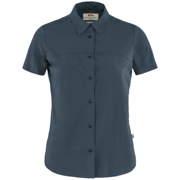 Košeľa krátky rukáv Fjällräven High Coast Lite Shirt SS Women Navy