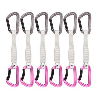 Expreska Komplet Mammut Workhorse Keylock Quickdraws 17 cm 6P grey-pink