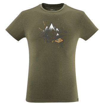 Triko krátký rukáv Millet Boulder T-Shirt SS Men IVY