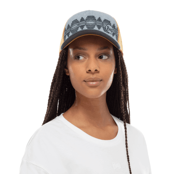 Kšiltovka Buff Trucker Cap TZOM TZOM STONE BLUE