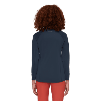 Tričko dlhý rukáv Mammut Selun FL Longsleeve Women Logo salmon 3745