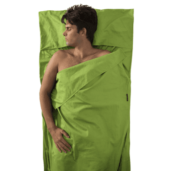 Vložka do spacáku Sea to Summit Premium Cotton Travel Liner - Traveller Green (Green)