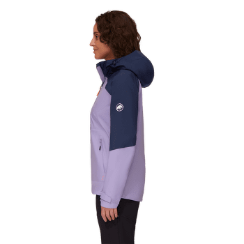 Bunda Mammut Convey Tour HS Hooded Jacket Women pink-grape